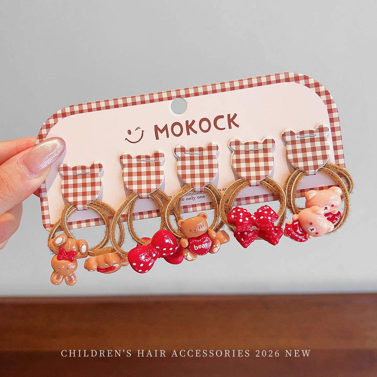 10PCS Ocean-Themed Baby Girl Hair Ties - High-Elasticity Korean-Style Star and Heart Hair Bands for Toddlers, Gentle Everyday Wear