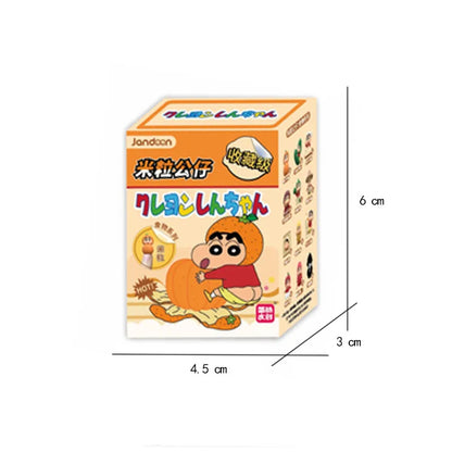 Crayon Shin-Chan Anime Blind Box Figures — Dinosaur Diary Baby Rice Grains Doll, Creative Collectible Toy for Kids & Gifts