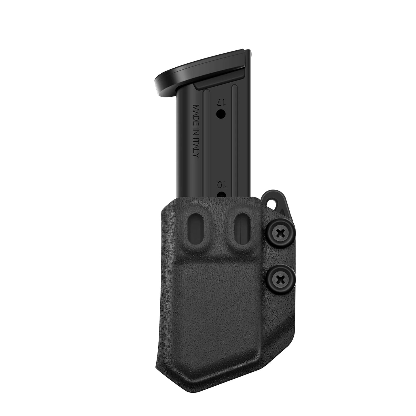 IWB OWB Mag Pouch - Left/Right Hand Single & Double Stack Belt Clip for 9mm, .40 Pistol Magazine Holster