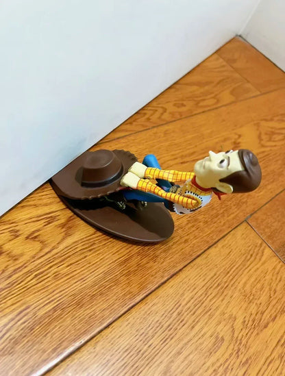 Disney Mickey Mouse & Donald Duck Door Stoppers – Creative Cartoon Windproof Anti-Collision Reusable Door Blockers for Home & Office