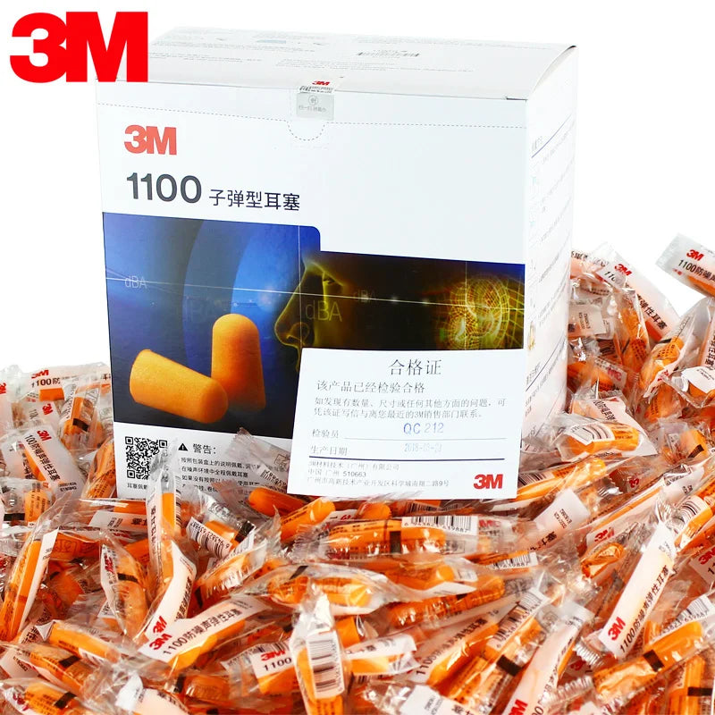 3M Industrial Anti-Noise Earplugs – Mechanical Noise Reduction & Hearing Protection