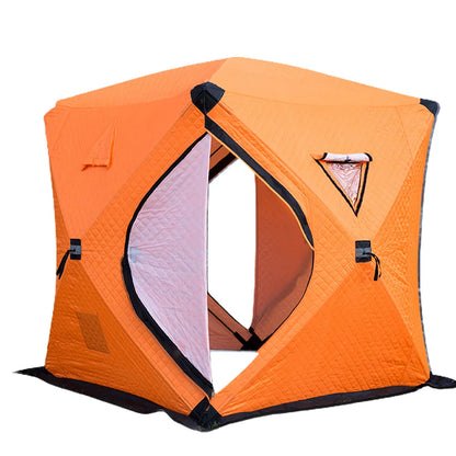 Easy Set-Up Winter Ice Fishing Tent – Portable Waterproof & Windproof Shelter for Ice Fishing