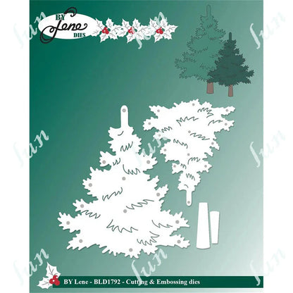 Tall Elf Metal Cutting Dies – Pine Cone Gnome Scrapbooking, Mailbox Craft Supplies for DIY Photo Albums