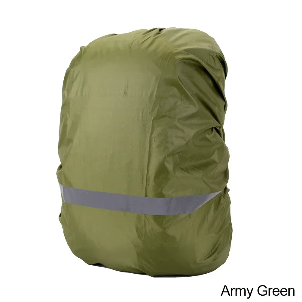 8-70L Reflective Backpack Rain Cover – Waterproof Outdoor Cover for Cycling, Hiking & Climbing Rucksack