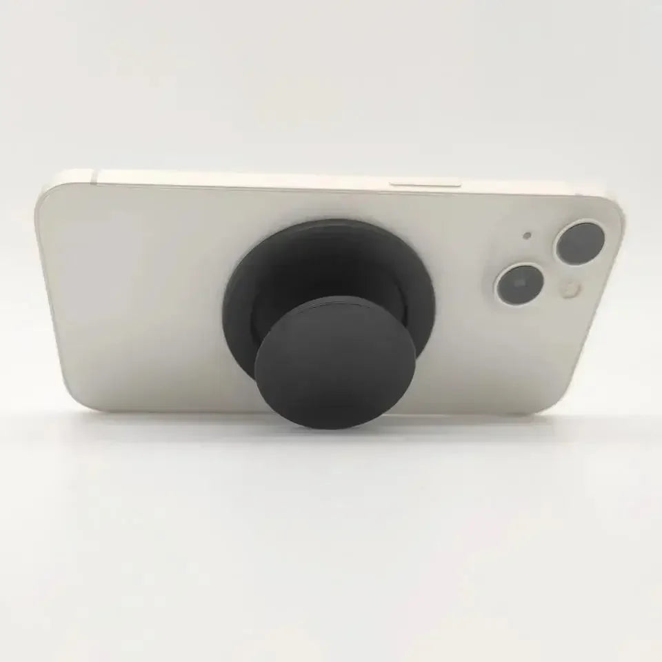 Magnetic Folding Phone Grip Holder – Pocket Stand & Ring Support for MagSafe iPhone, Mac, Samsung
