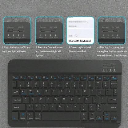 Lenovo Idea Tab 11" TB336FU/ZU Case with Wireless Bluetooth Removable Keyboard Cover