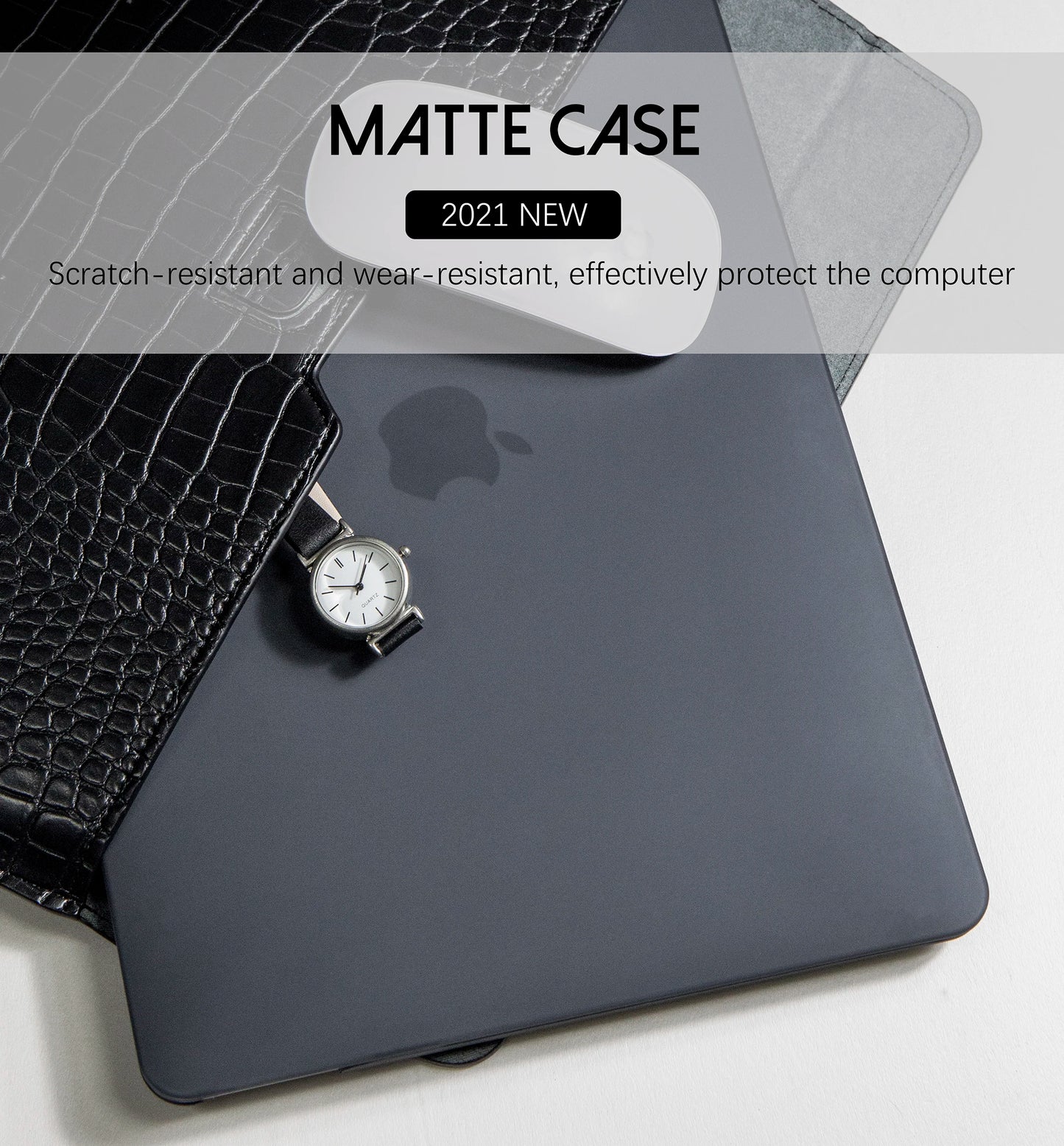 MacBook Air 13 Case - Compatible with MacBook Air M1, M2 (2023), Air 15, Pro 14 M3 (2023), and Pro 16 Cover - Laptop Accessories