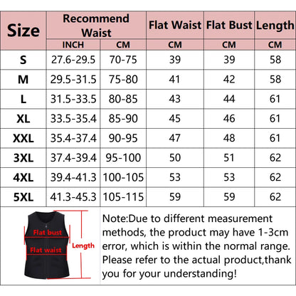 Men’s Body Shaper Waist Trainer – Sauna Sweat Vest Slimming Tank Top for Weight Loss & Fat Burning Workout Shapewear