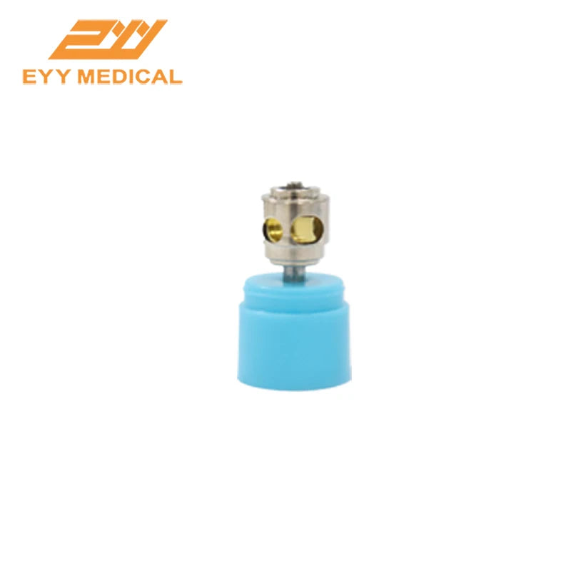 EYY Dental LED High-Speed Handpiece — Ceramic Bearing E-Generator, 2/4 Hole Stainless Steel Dental Tool