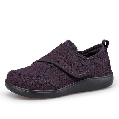Adjustable Open Orthopedic Shoes for Elderly, Diabetic Wide Fit Comfort Shoes for Swollen Feet, Bunions & Hallux Valgus Support (Men & Women)