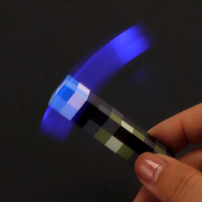 Pixel Mini Torch Keychain - USB Rechargeable LED Flashlight & Backpack Pendant Game Gift