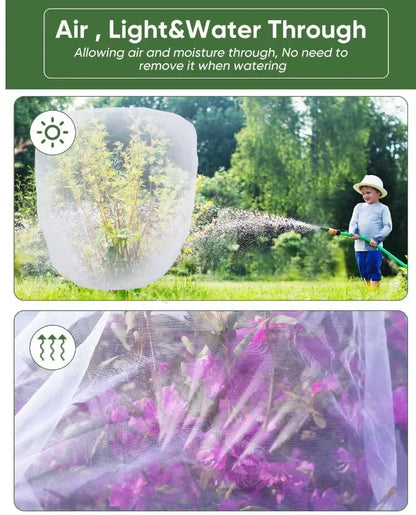 Garden Mesh Screen Barrier – Reusable Protective Cover for Flowers, Crops, Greenhouse, Bird & Insect Protection