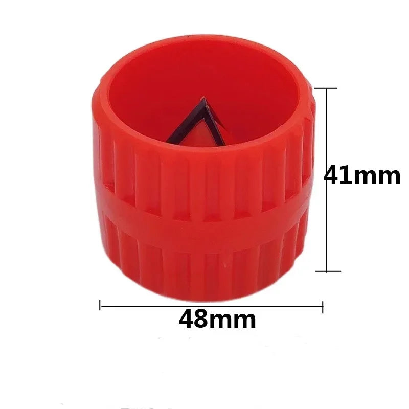 Metal Tube Deburring Tool – Brass Pipe Chamfering Burrs Remover & Reamer, Heavy-Duty Metal Cleaning Tool