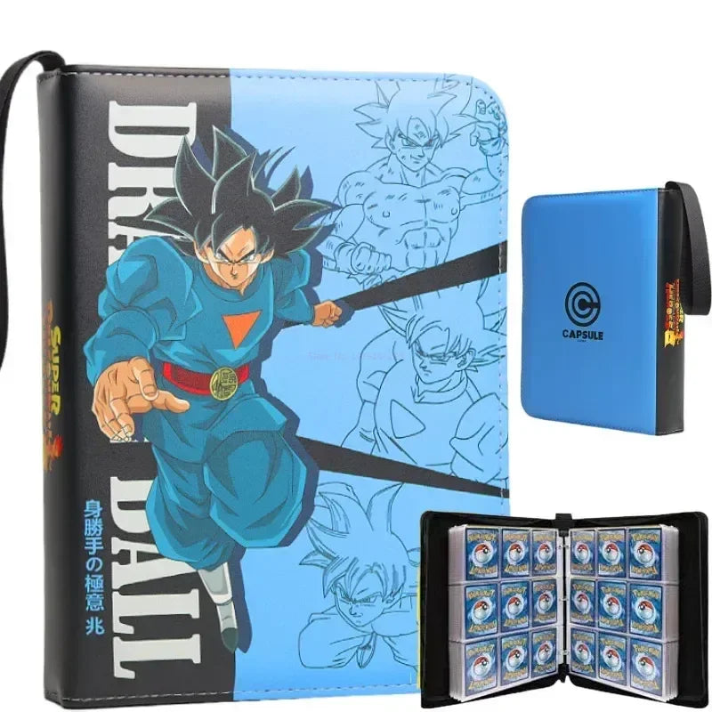 Anime Dragon Ball Card Album – 400/900pcs Storage Binder for Vegeta IV Game Cards, Kids Gift