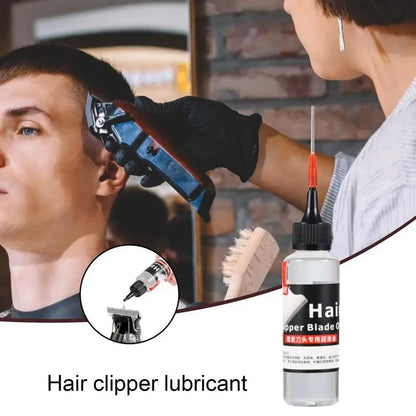 Trimmer Lubricating Oil - No Odor Hair Scissors Lubricant to Reduce Metal Friction & Maintain Hair Cutting Tools