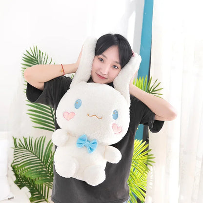 Sanrio Kawaii Cinnamon Roll Plush – Super Soft Large PP Cotton Pillow for Kids, Baby Sleep & Birthday Gift