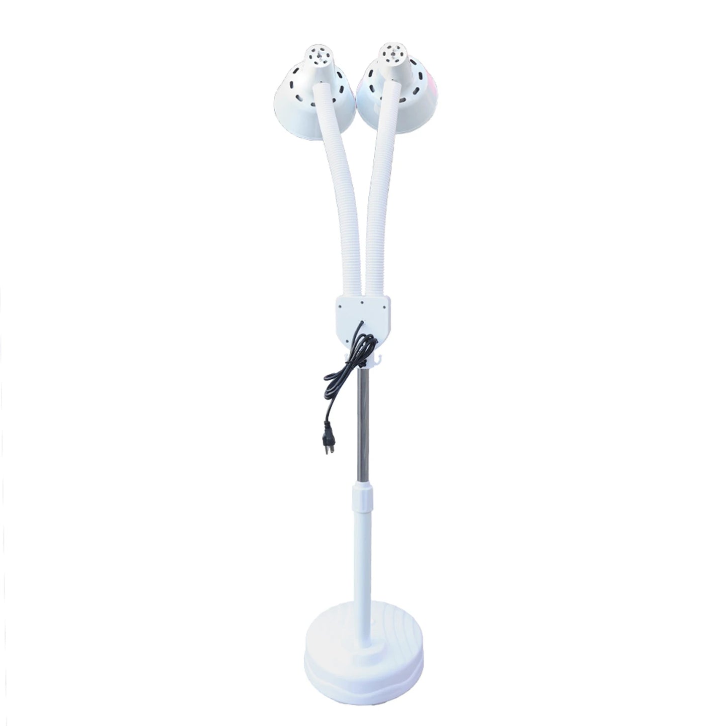 Beauty Timer Health Care Lamp – 2 Head Floor Stand Infrared Heat Therapy Lamp for Physical & Medical Treatment