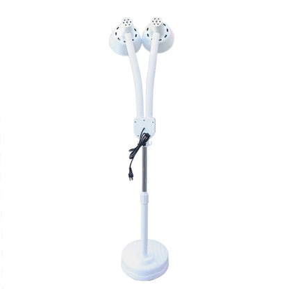 Beauty Timer Health Care Lamp – 2 Head Floor Stand Infrared Heat Therapy Lamp for Physical & Medical Treatment