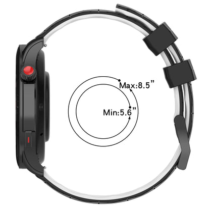 20mm/22mm Silicone Strap for Samsung Galaxy Watch 7/6/5/4 & Huawei GT3/4Pro – Universal Band for Classic Gear S3