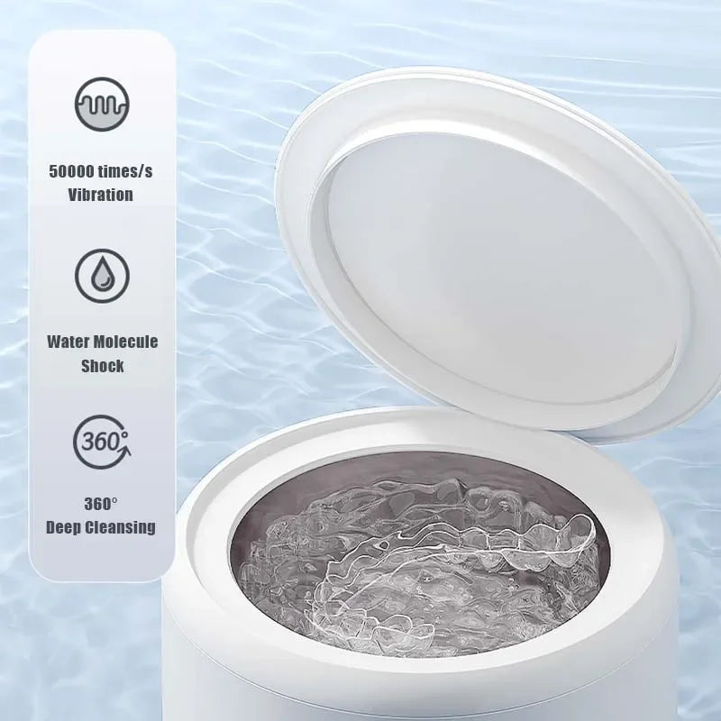 Xiaomi MIJIA Electric Braces & Retainer Cleaning Box – Multifunctional Denture & Jewelry Cleaner, Orthodontic Care Machine
