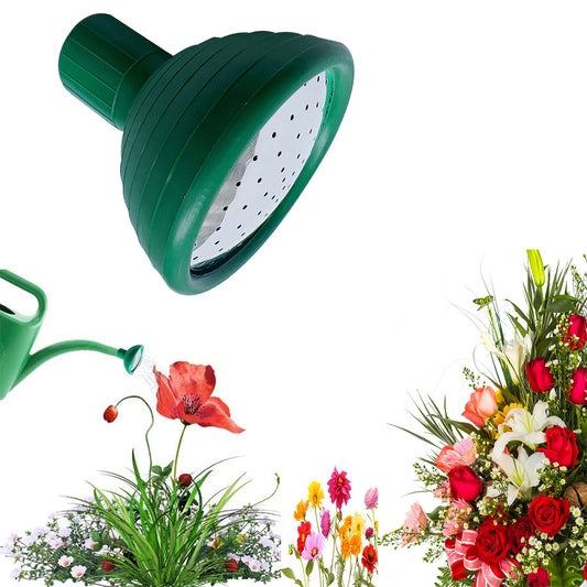 Garden Watering Can Rose Head Nozzle – Universal Replacement Flower Shower Sprinkler for Plants, Garden Irrigation Sprinkler Attachment for Gentle Watering