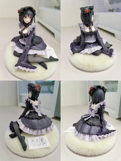 My Dress-Up Darling Anime Figures – Kitagawa Marin & Shizuku Kuroe Black Maid Outfit Action Figurines, Collectible Model