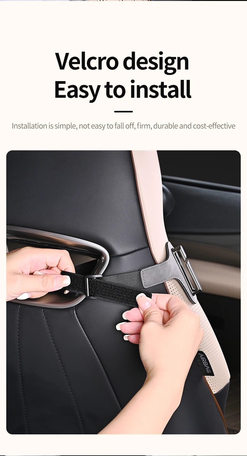 Car Seat Belt Limiter Extension – Adjustable Anti-Pinch Safety Device for Pregnant Women & Children