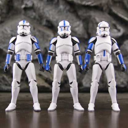 Star Wars 6" Action Figures – 501st Legion ARC & ARF Troopers, Rex, Jesse, Bane, Denal, Tup, Dogma Clone Toy