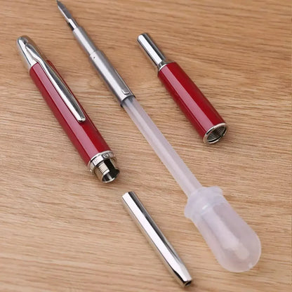 New Fountain Pen Washer – Cleaning Tool for Pen Nibs, Ink Dropper, Absorber & Multi-Brand Pen Cartridges