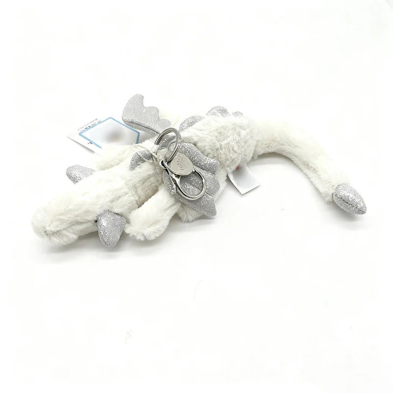 Bathrobe Bear & Rabbit Plush Toy Backpack Charm – Cute Cartoon Plush Gift for Birthday & Christmas