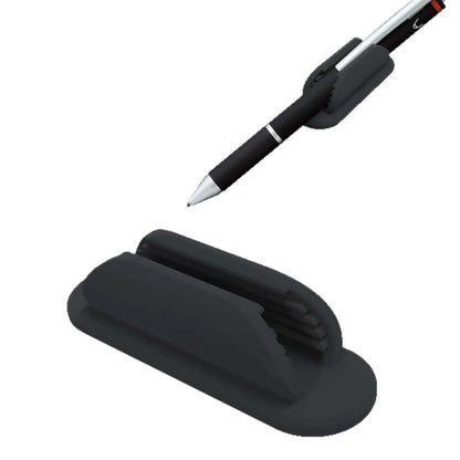 Sticky Pen Holder Desk Organizer - Adhesive Clip for Office, Teacher Supplies & Stationery Storage