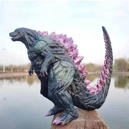 24cm Godzilla King of Monsters Action Figure – Mechanical Red Lotus Planet Collectible Toy, Birthday Gift for Kids