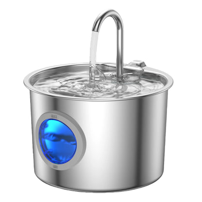 Automatic Cat Water Fountain - Stainless Steel Dog & Cat Water Dispenser with Filter