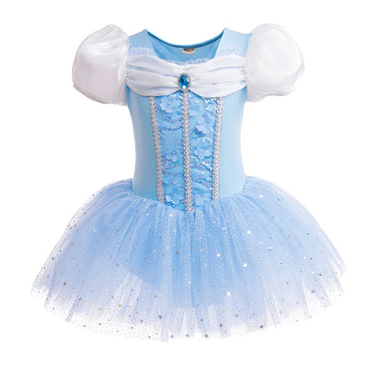 Girls Ballet Tutu Dress - Sequined Princess Party Costume for Dance & Stage Performances