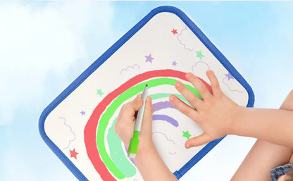 TUNJILOOL Montessori Busy Board – Early Educational Toy for Toddlers, Felt Cloth Story Book, 3D Shape & Color Match