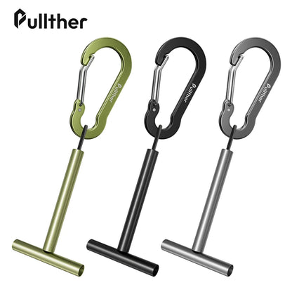 Pullther Fly Fishing Tippet Line Holder – Durable Aluminum Spool Storage for Leader & Tippet Spools