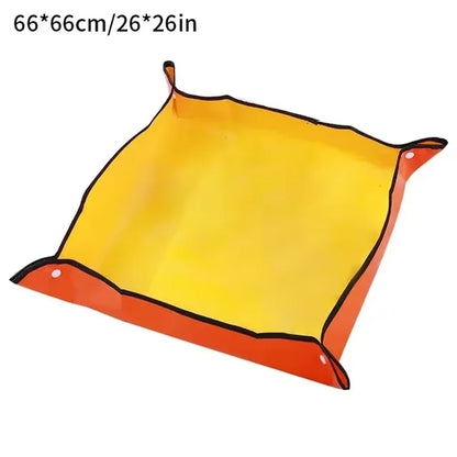 Waterproof Gardening Mat - Thickened Reusable Plant Repotting Pad for Soil Changing & Pot Transplanting
