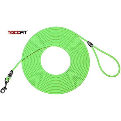 Waterproof Dog Leash – PVC Training Recall Leash 5FT/10FT/20FT/30FT for Beach, Yard & Play