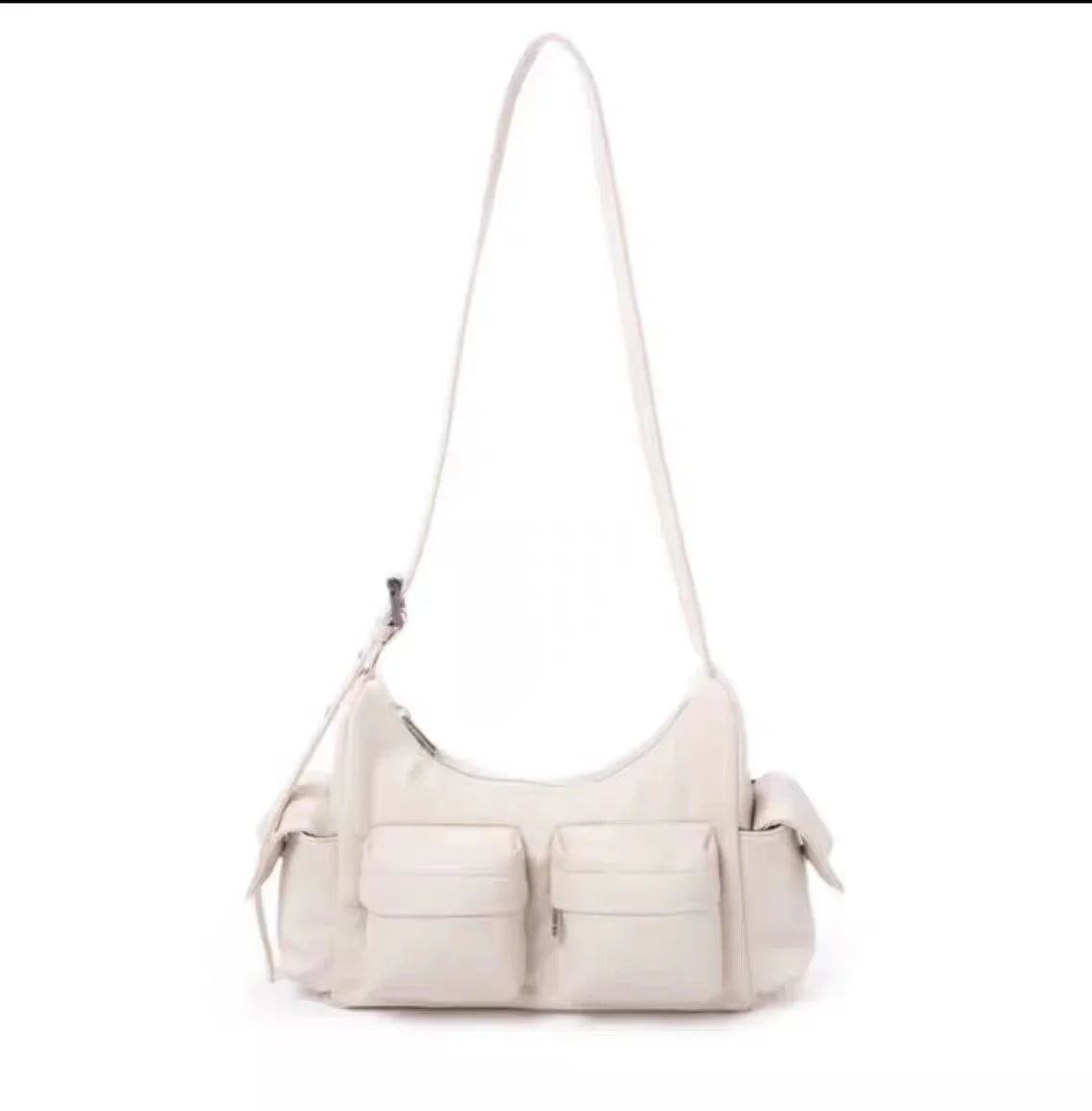 SAMO ONDOH South Korean Shoulder Bag — Hong Eun-Chae & Song Yuqi Inspired Motorcycle Underarm Bag