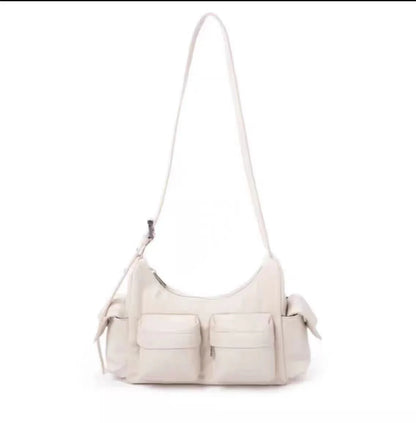 SAMO ONDOH South Korean Shoulder Bag — Hong Eun-Chae & Song Yuqi Inspired Motorcycle Underarm Bag
