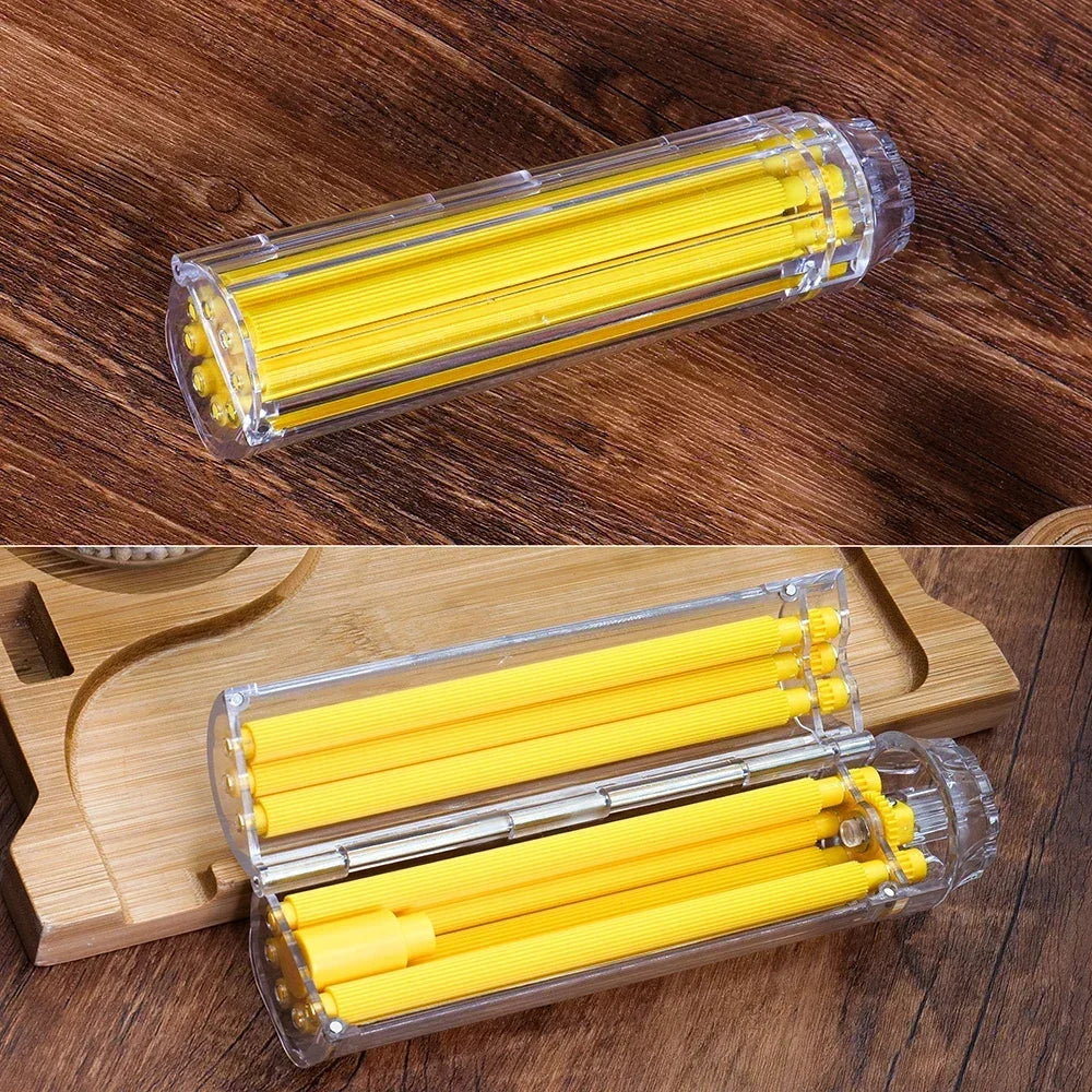 8MM & 12.5MM Manual Cigarette & Cigar Rolling Machine – Handheld Tobacco Herb Cone Roller