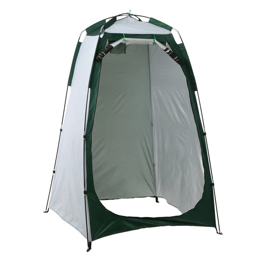 Portable Beach Shower Toilet Changing Tent – Privacy Shelter with Window, Sun & Rain Protection for Outdoor Camping Bathroom