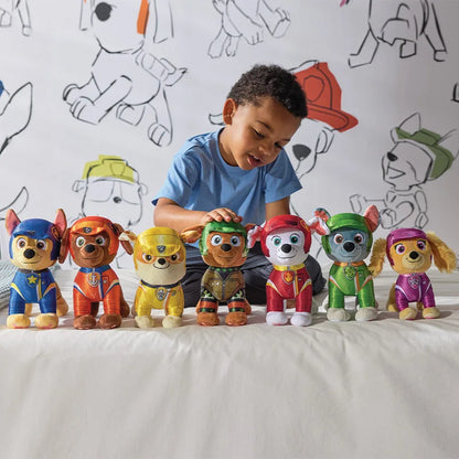 Paw Patrol Rescue Wheels Plush Toy Collection - Soft Stuffed Animal Characters Chase Skye and More Kids Birthday Gift