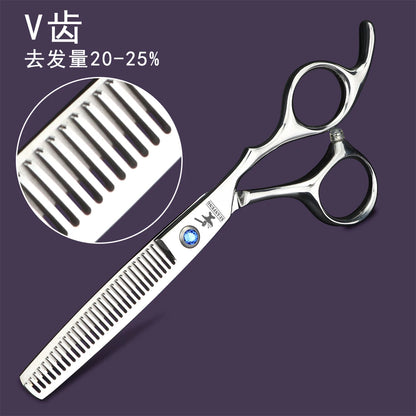 XUANFENG 6-Inch Barber Scissors Set – Japanese 440C Steel Hair Cutting & Thinning Shears