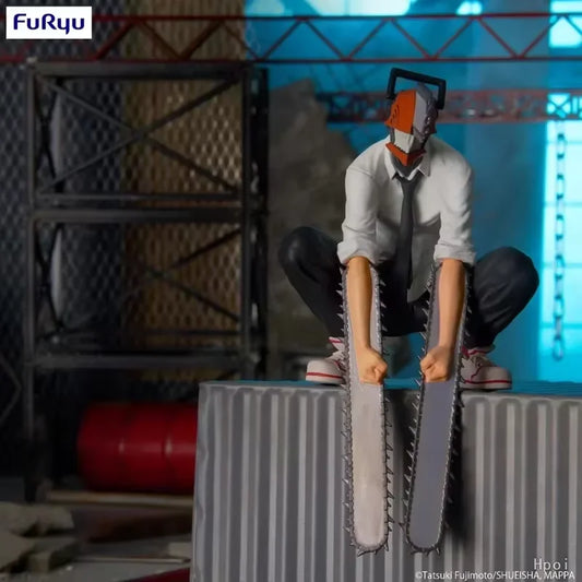 Chainsaw Man Denji & Power Anime Figures – 15.6cm Action Collectible Model Dolls for Adults