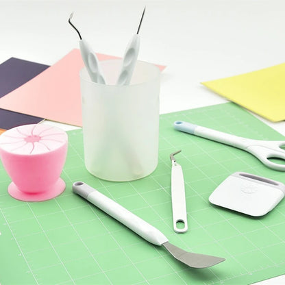 Portable Vinyl Weeding Tools Kit – DIY Craft Tool Set for Silhouette Cameo & Cricut Machines