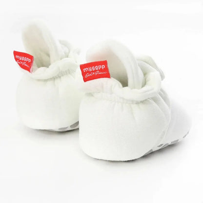 Meckior Baby Socks Shoes – Star Toddler First Walkers Booties, Soft Cotton Anti-Slip Shoes for Boys and Girls