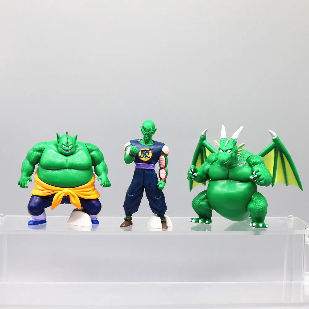 9.5cm Anime Dragon Ball Piccolo Daimao Figure | PVC Action Toy with Cymbal Tambourine Drum, Piano King Piccolo Model Gift