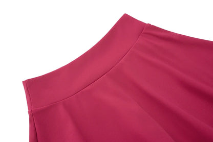 3-Piece Women’s Fitness Yoga Set – Breathable Quick-Dry Gym & Running Sportswear with Tennis Skirt