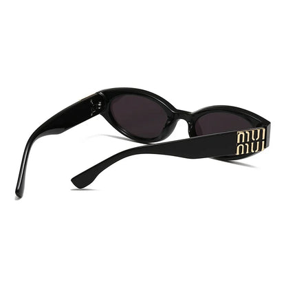Luxury MUI MUI Designer Glasses – Stylish Cateye Eyewear for Women & Men, UV400 Protection